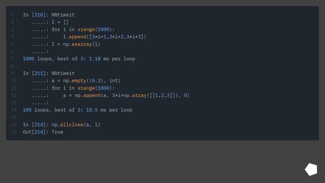 How to add a new row to an empty numpy array смотреть онлайн