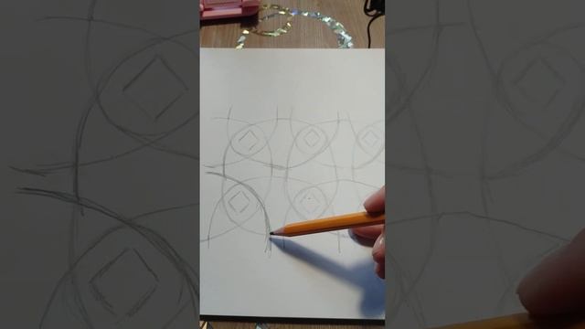 Пространство меняется и  усиливается. зарисовала, что увидела.