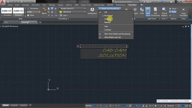 #AutoCAD 2017 #Annotation (Text). смотреть онлайн