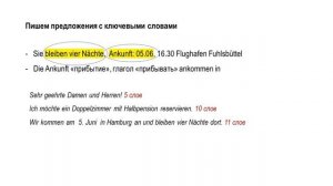 Письменная часть экзамена Goethe Института А1