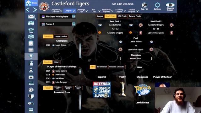 Rugby League Team Manager 2018 - That's My Team - EP7 - Final Drama смотреть онлайн