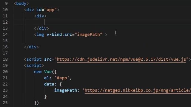 VueJS入門その5「v-bindによる属性バインディング」 смотреть онлайн