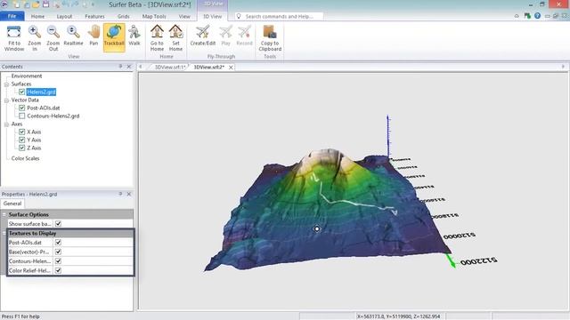 Surfer 3D View Training Video смотреть онлайн