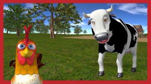 Учим звуки животных с Бартолито| Королевство игр