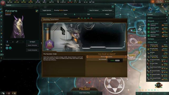 Let's Play Stellaris Necroids Space Vamps - Part 16 смотреть онлайн