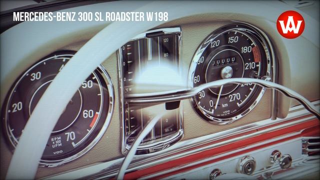 W198 II Mercedes-Benz 300 SL Roadster masterpiece, 1961 смотреть онлайн