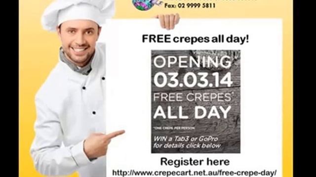 CrepeCart Best Crepes Opening Soon смотреть онлайн