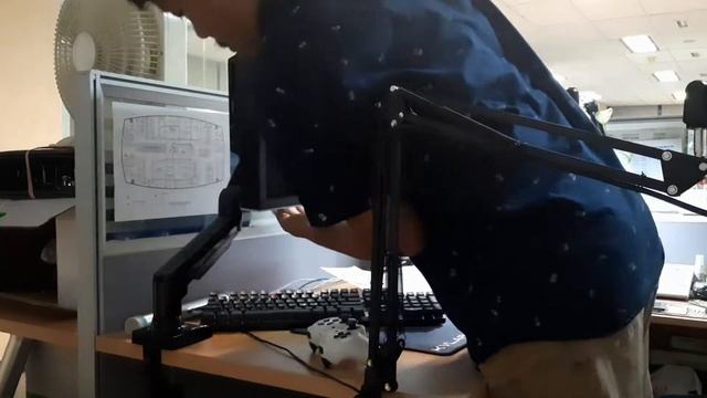 Office Desk Setup Episode 2 - Unboxing and Install Monitor Stand North Bayou F80 - Desk Setup 2022 смотреть онлайн