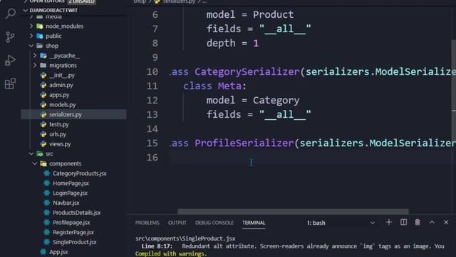Django And React Full-E-Commerce App in Bangla(বাংলা)-Part 10 - Login by React and Profile смотреть онлайн