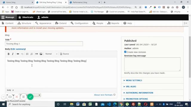 how to display custom content type value in page using PHP Drupal 8 смотреть онлайн