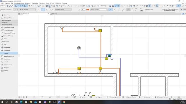 Простой способ подсчета и планировки электромонтажа [ Archicad ] смотреть онлайн