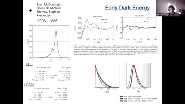 Matias Zaldarriaga - Modelling the clustering of matter on large scales (October 23, 2020) смотреть онлайн