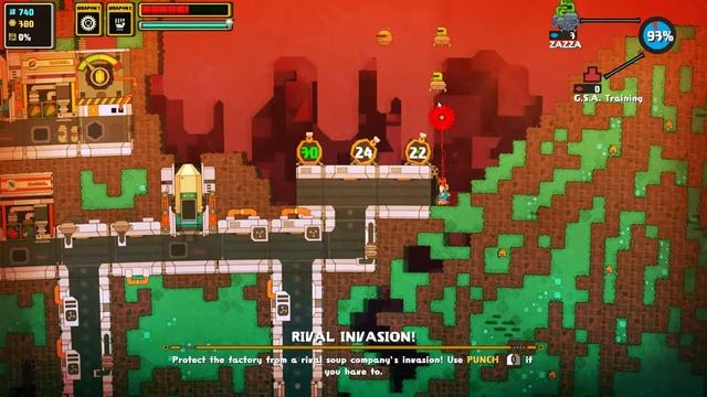 PixelJunk Nom Nom Galaxy | GamePlay PC 1080p@60 fps смотреть онлайн