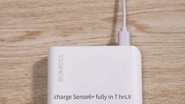 5V9V12V Bi-directional Quick Charge 20000mah Power Bank ROMOSS Sense6+ смотреть онлайн