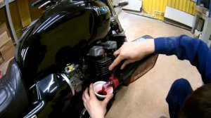 YAMAHA xjr 1200 замена масла