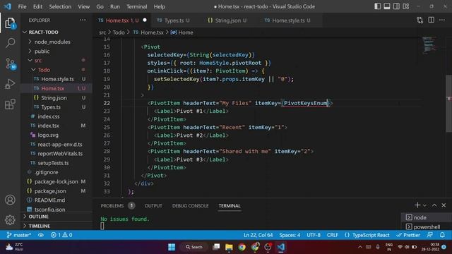 Build A Todo List App in React with TypeScript in 2023|| Context API + Reducer || CRUD - Part 1 смотреть онлайн