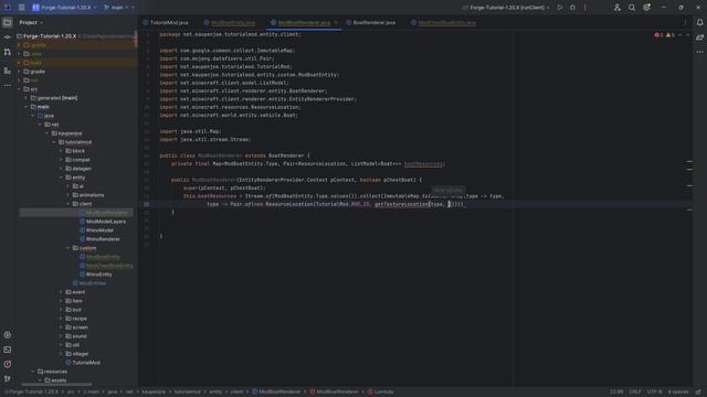 Forge Modding Tutorial - Minecraft 1.20.1: Custom Boats | #36 смотреть онлайн