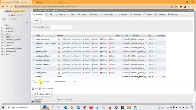 Connect project with the database in CodeIgniter | Codeigniter tutorial in hindi | Ecommerce websit смотреть онлайн