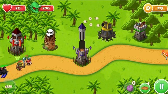 GameArx Fantasy Defense TD game (Unity) смотреть онлайн