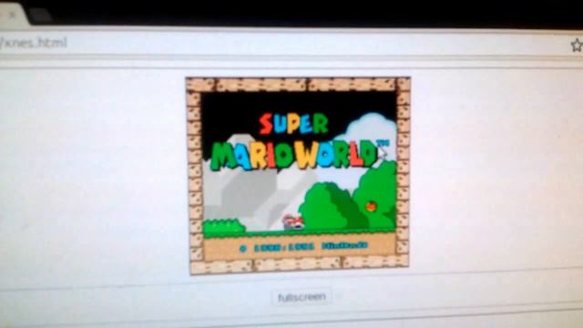 javascript SNES emulator prototype running on Google Chrome смотреть онлайн