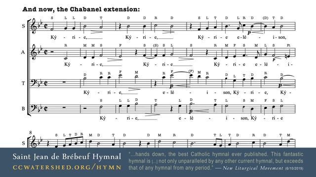 “KÝRIE ELÉISON” ◢ • Mass in honor of Saint Noël Chabanel • ◣ смотреть онлайн
