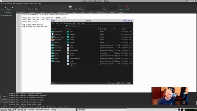 Obscure Window Manager Project - IceWM смотреть онлайн