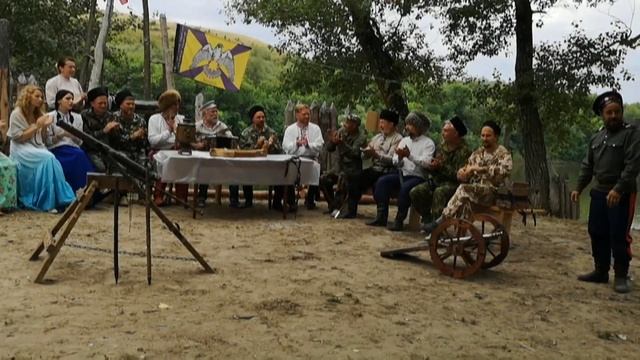 Казачьи народные песни. Золотой щит - казачий Спас 2019. смотреть онлайн