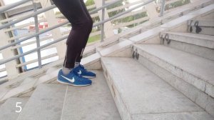 Специальная прыжковая тренировка на лестнице