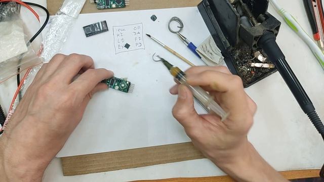 MimimOSD ремонт. Замена Atmega 328p. Прошивка фьюзов