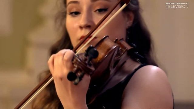 Polina Galouza, Omar Kuanyshev - Saint-Saëns - Dance Macabre for 2 violins смотреть онлайн