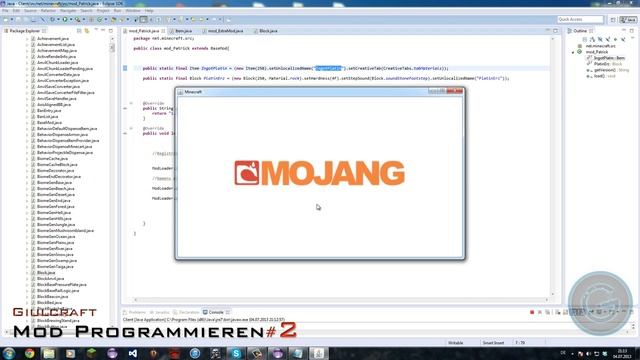 Minecraft! Dein eigener Mod [1.5.2] - [ModLoader]- Items - Blöcke - Rezepte - Ofen-Rezepte # 2 смотреть онлайн