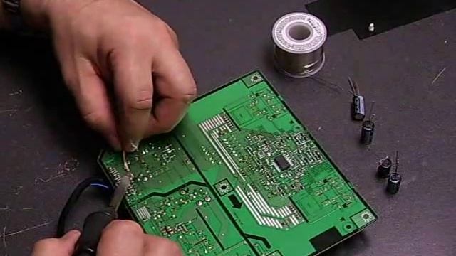 How to repair a Samsung 204b monitor with power issues - Part 2 Board repair смотреть онлайн