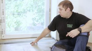 УКЛАДКА КВАРЦВИНИЛОВОЙ ПЛИТКИ VINILAM PARKET. Укладка винила елочкой отзыв о работе.