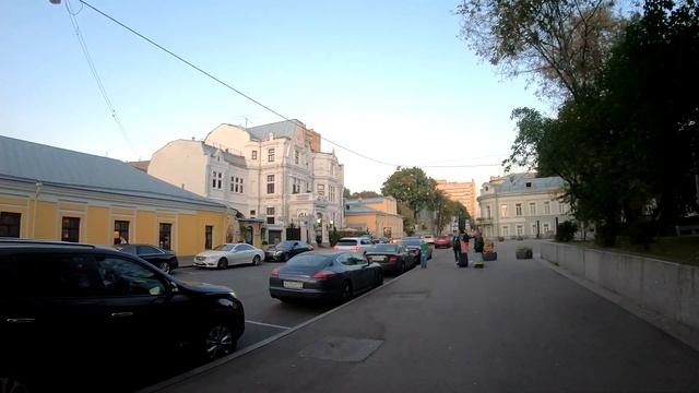 ⁴ᴷ⁵⁰ Walking Moscow: Moscow Center - From Krasnopresnenskaya Metro Station To New Arbat Ave