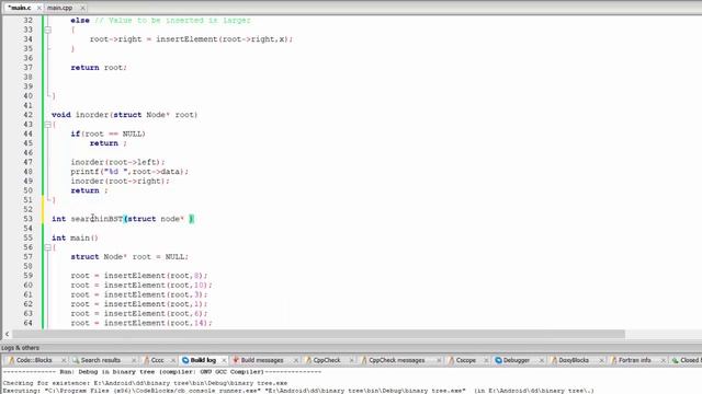 Search a Node in Binary Search Tree Using C in Hindi - Tutorial #24 смотреть онлайн