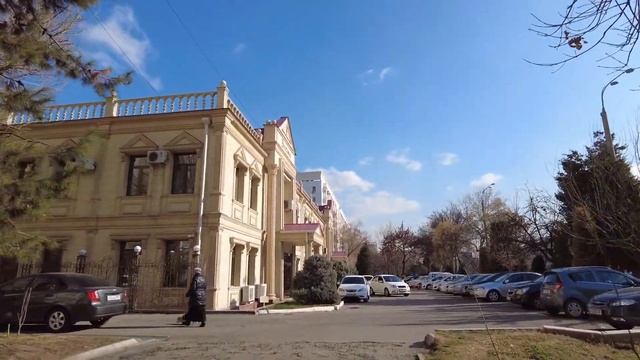 Walking Afrosiyob, Oybek, Said Baraka, Taras Shevchenko and Nukus Streets. смотреть онлайн