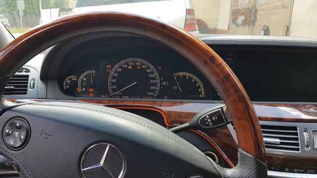 W221 AMG Menu On Dashboard Activation