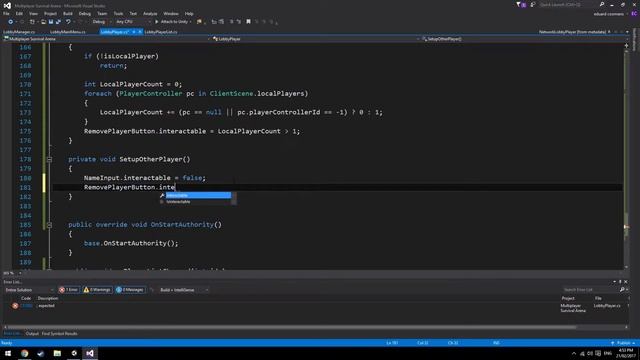 Making a Multiplayer Survival Arena (Ep11 Pt 3/5) "Lobby System" - Unity Unet Tutorial смотреть онлайн