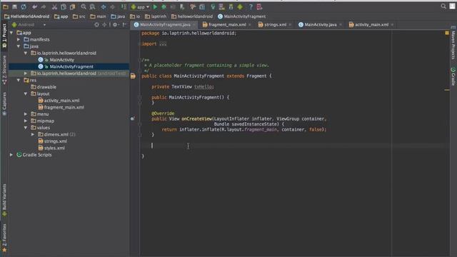 05 - Bind widget vào biến Java смотреть онлайн
