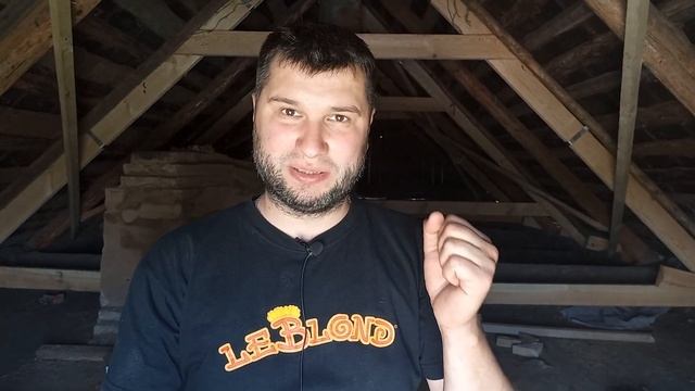 Надежная крыша для СТАРОГО ДОМА за один день! Быстро и дешево укрепляем крышу. Замена стропил в дом смотреть онлайн
