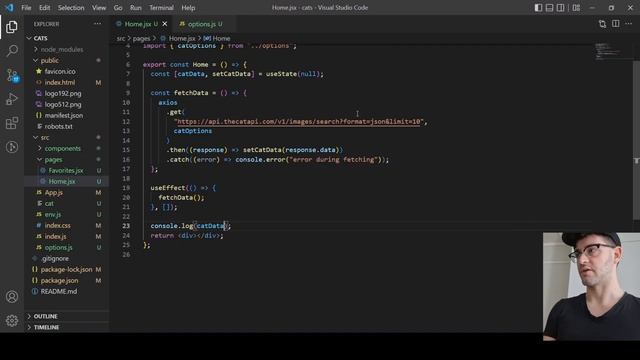 Build A React Cats Api Web App | CSS | Axios | API смотреть онлайн