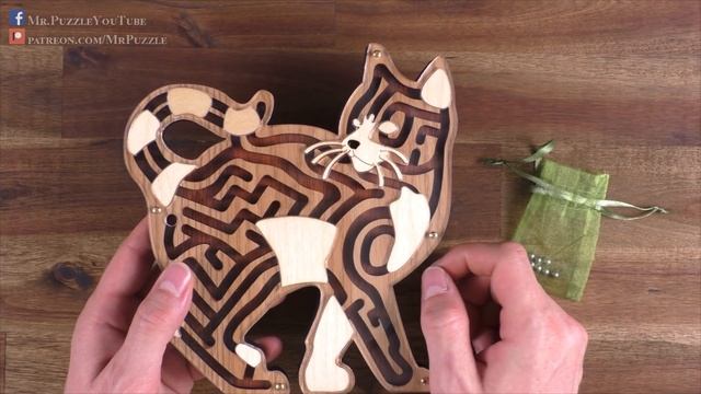 Feed the Cat Maze Puzzle - Yes it's real! смотреть онлайн