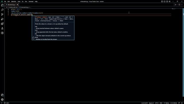 Learning Python: Calculating the Sum of Natural Numbers Tutorial Artificial Intelligence Guide Lear смотреть онлайн