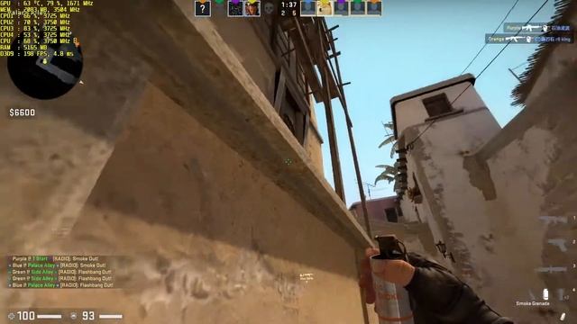 PALIT GTX 1050Ti STORMX RYZEN 3 3200g (CSGO BENCHMARK) смотреть онлайн