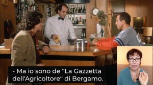 Выпуск 1. Разбор фильма "Укрощение строптивого". Почему Челентано троллит бармена. #итальянский