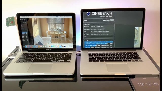 2015 Macbook Pro 15" i7 vs 2011 Macbook Pro 13" i5 performance Comparison смотреть онлайн