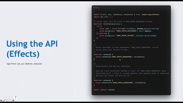 Redux Saga Middleware - Asynchrone Programmierung und State Management in React (JavaScript) смотреть онлайн