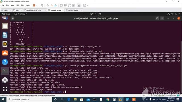 Git hub Windows ssh Key Ders3 смотреть онлайн
