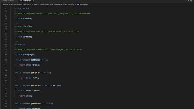 Введение в базы данных - Symfony и Doctrine смотреть онлайн