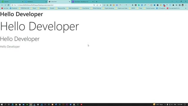 Bootstrap Typography| Text Alignment & Display | Floats | Part-2 смотреть онлайн